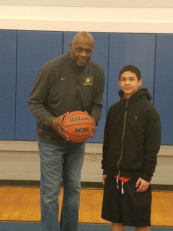 Lieonel Garret with team