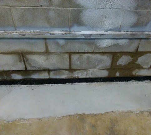 Brand new drain tile system isn't working.