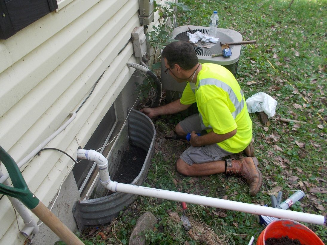 Sealing up foundation window well