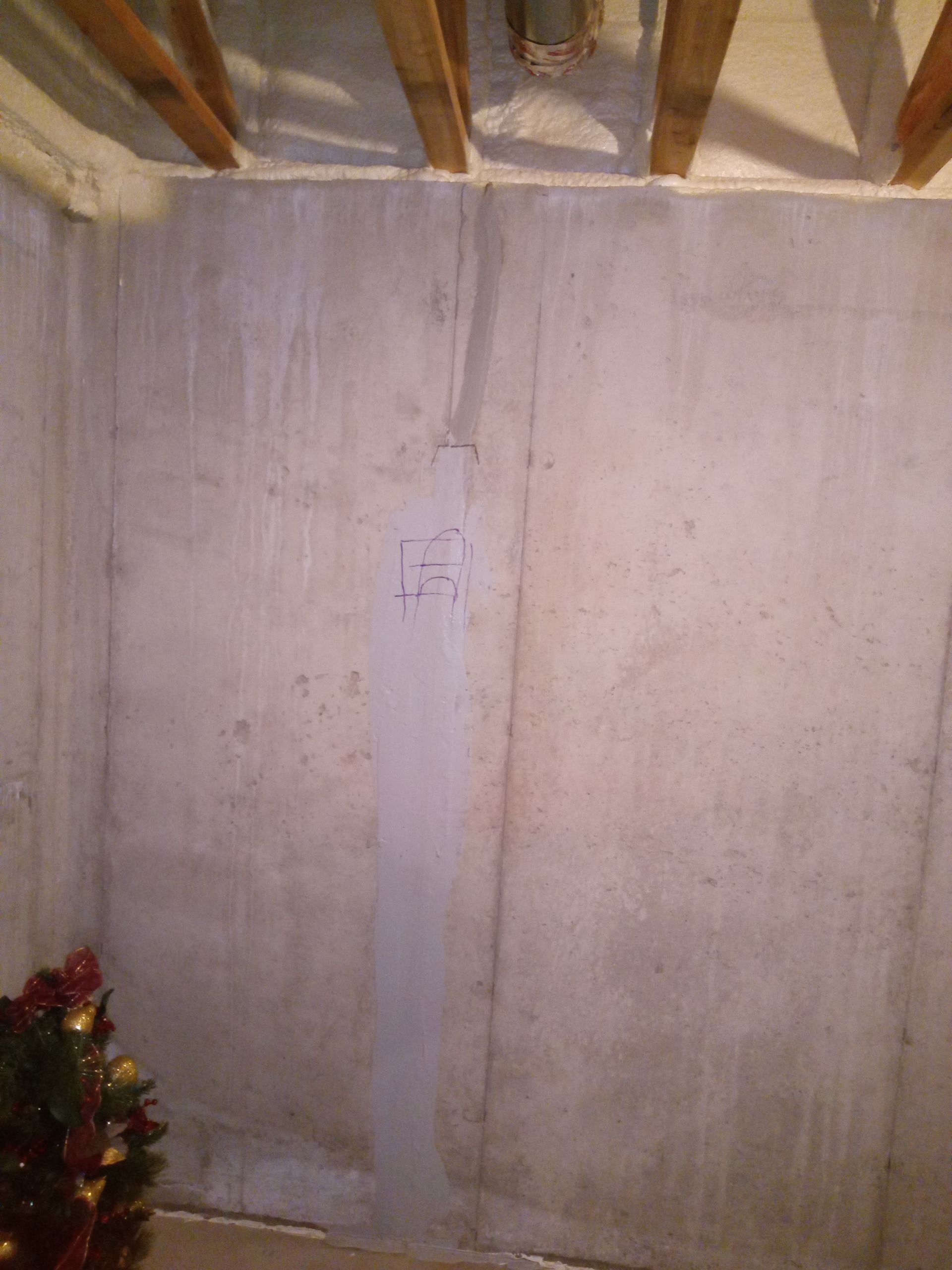 Poured Basement Foundation Wall is Leaking