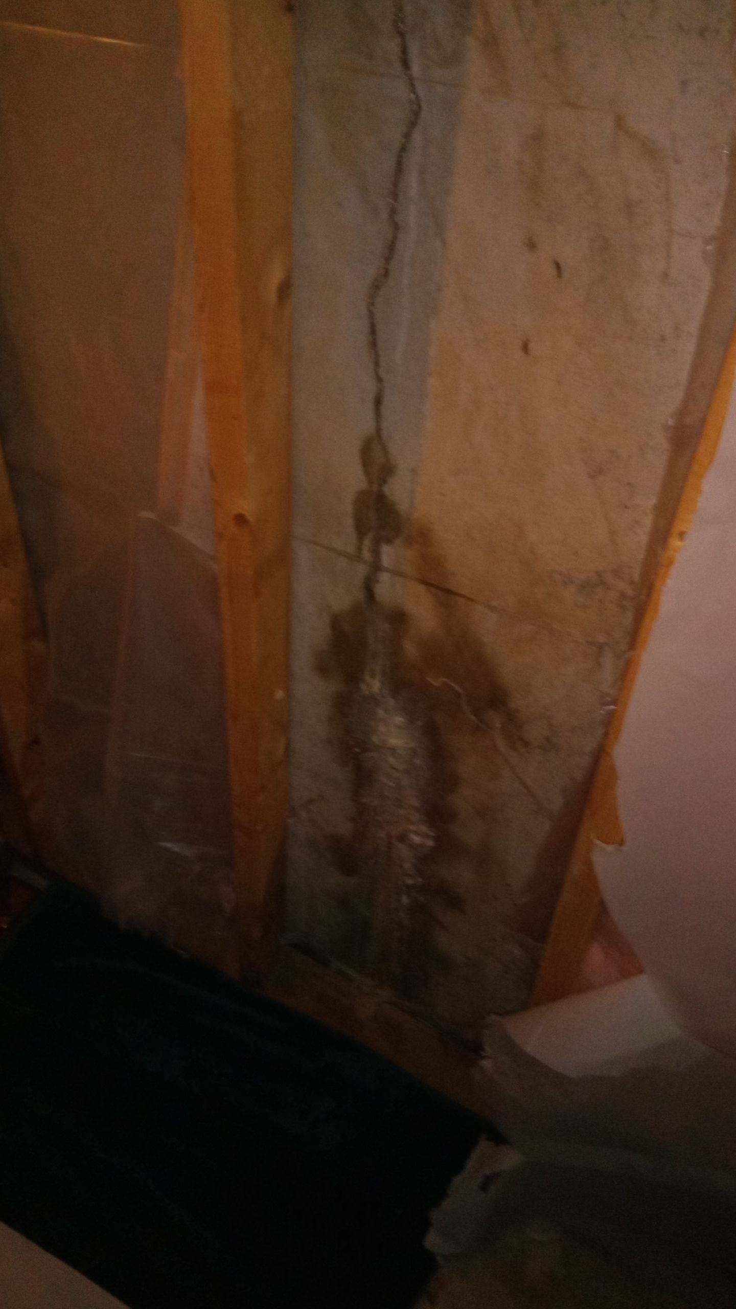 Water Leaking from concrete basement wall