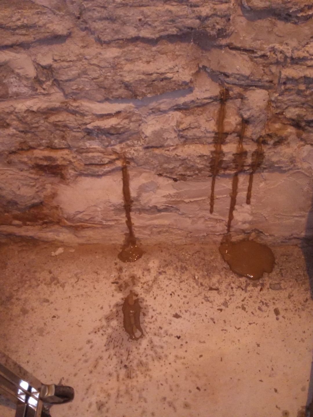 Minneapolis wet basement waterproofing using bentonite