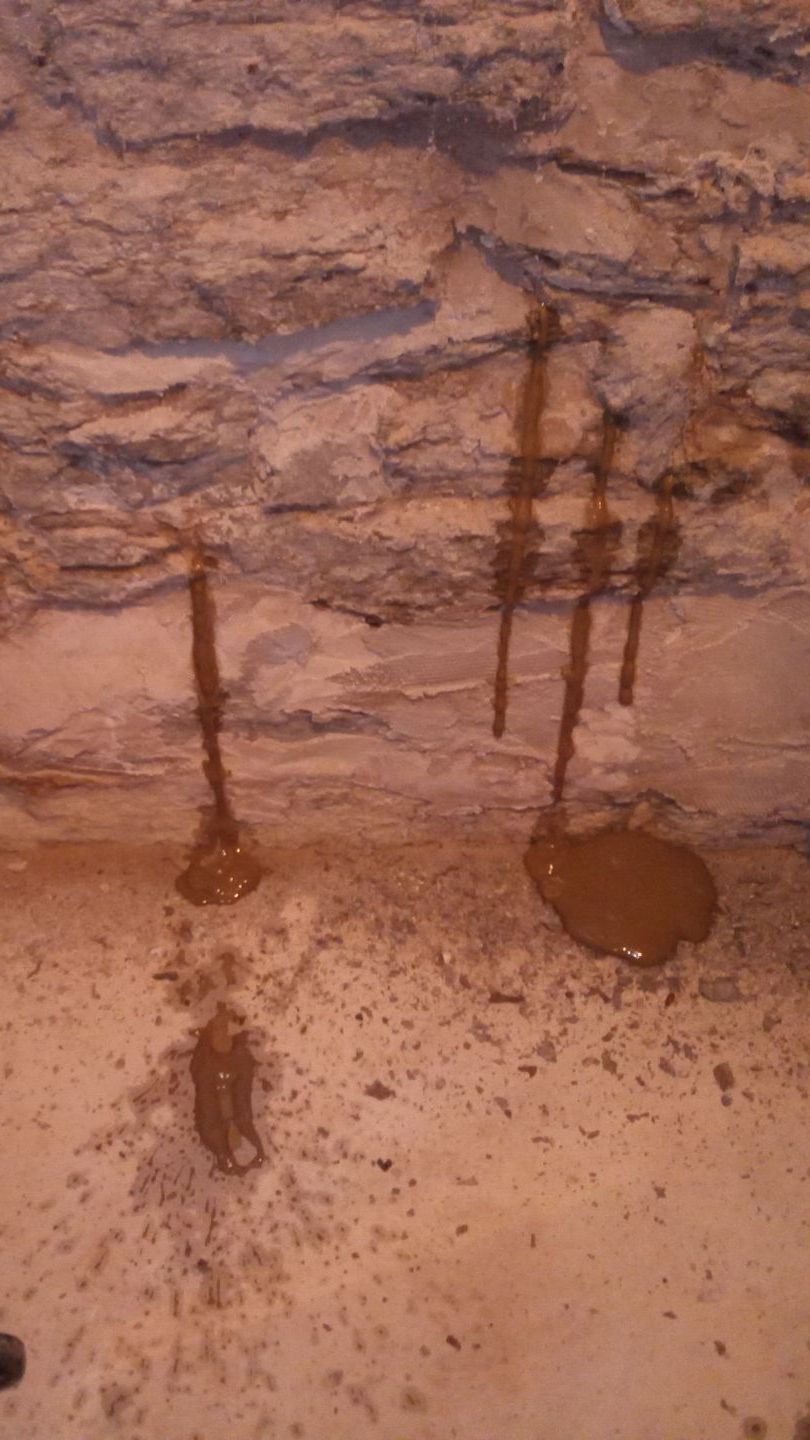Waterproofing old stone foundation