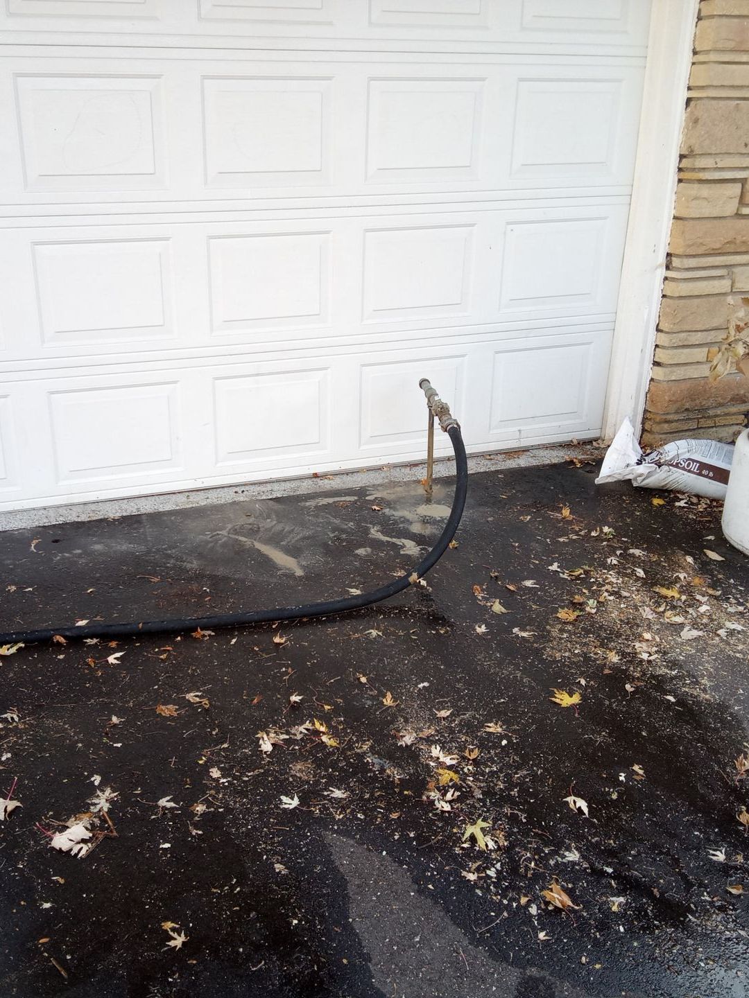 Eagan Wet Basement Wall Under Garage Waterproofing