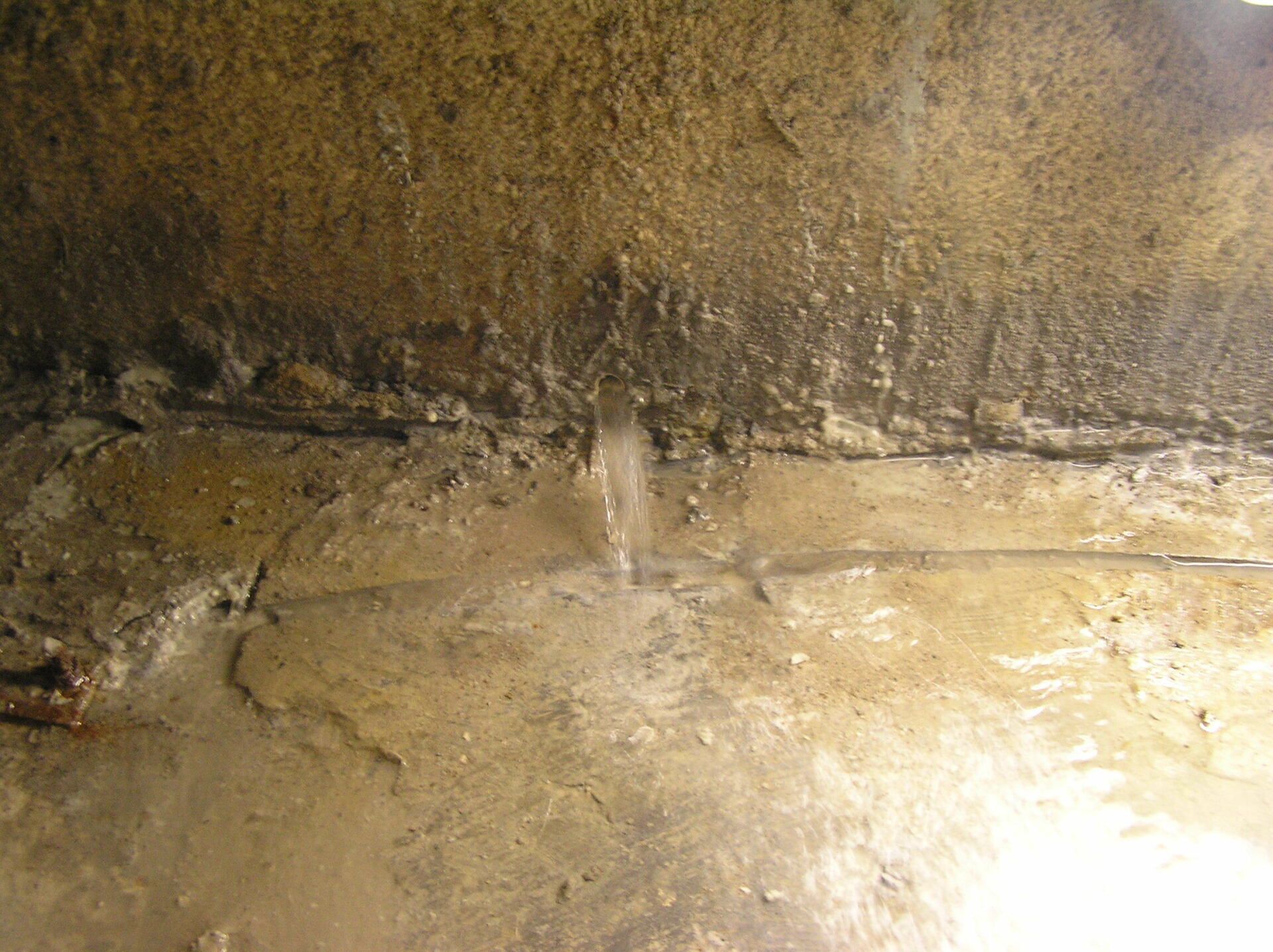 Water in Basement Foundation Wall