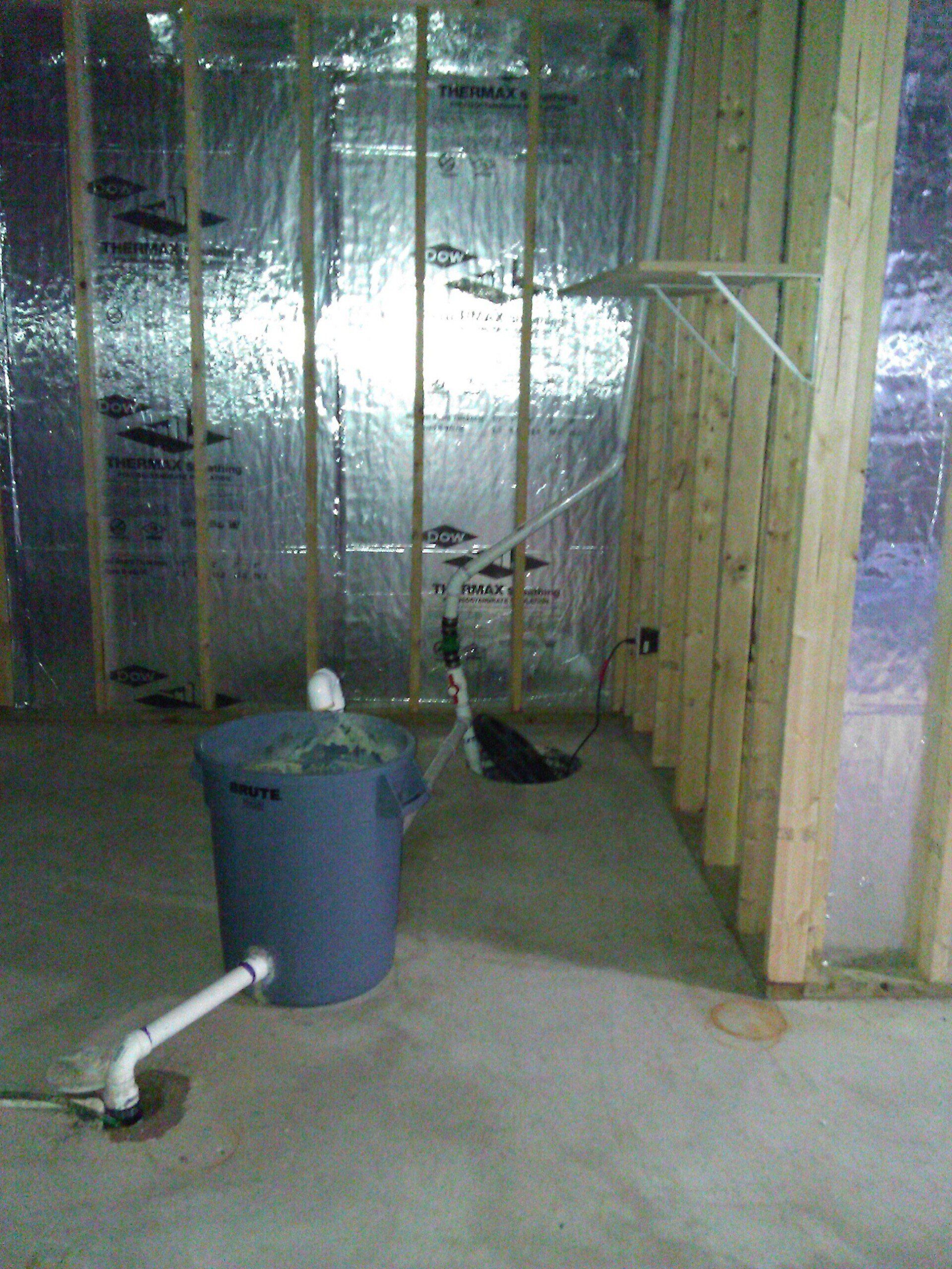 Draining Sump Pump Into Floor Drain