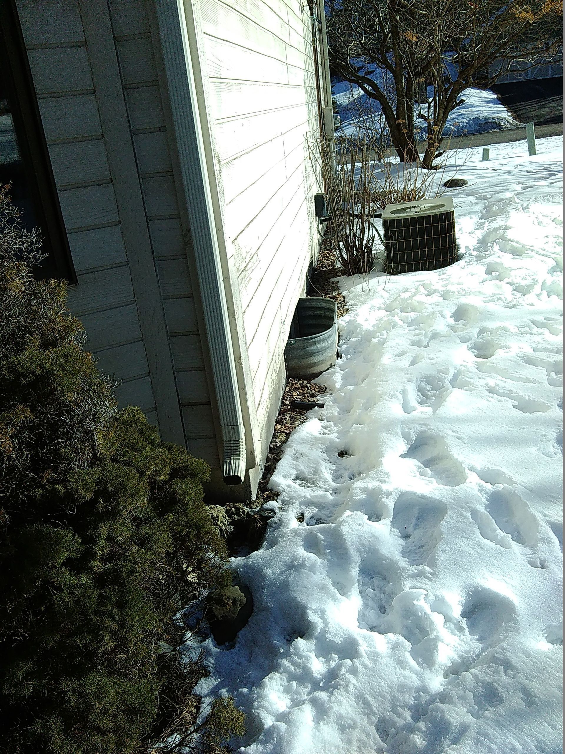 Waterproofing Vadnais Heights MN Basement using exterior bentonite