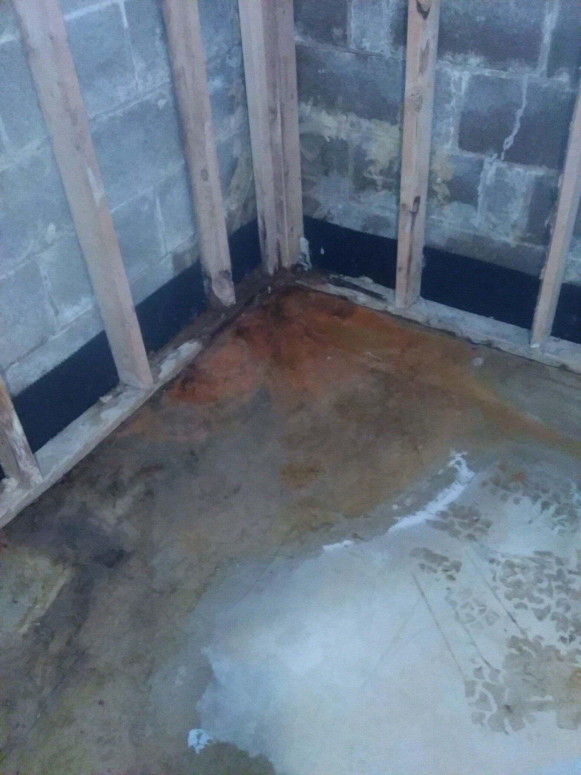 Dimple Board Basment Waterproofing is Leaking