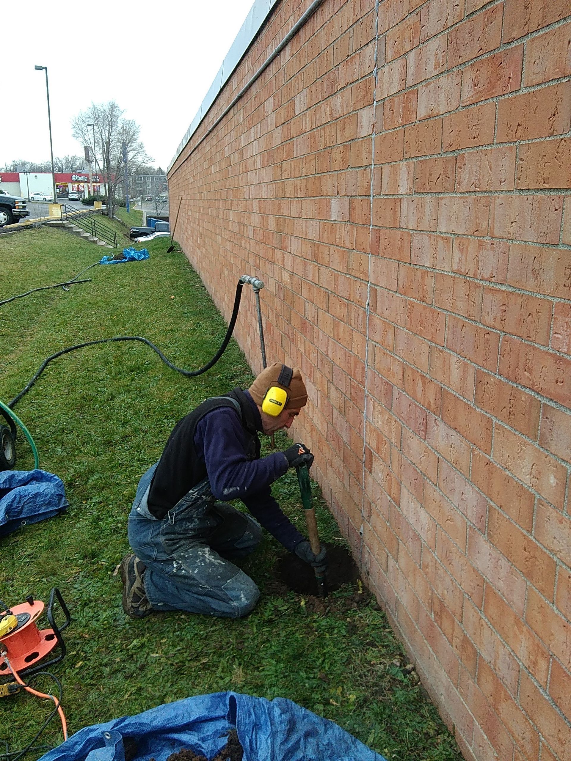 exterior waterproofing building in Maplewood