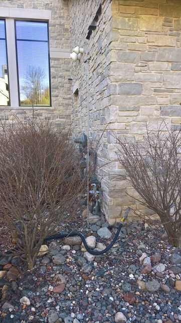 Waterproofing tunnel in Minnetonka Minnesota with exterior bentonite waterproofing