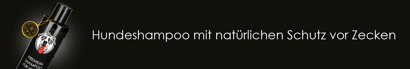 Premium Fellpflege für Hunde CrazyDogPaul - natürliches Premium Hundeshampoo und Fellpflege für den Hund