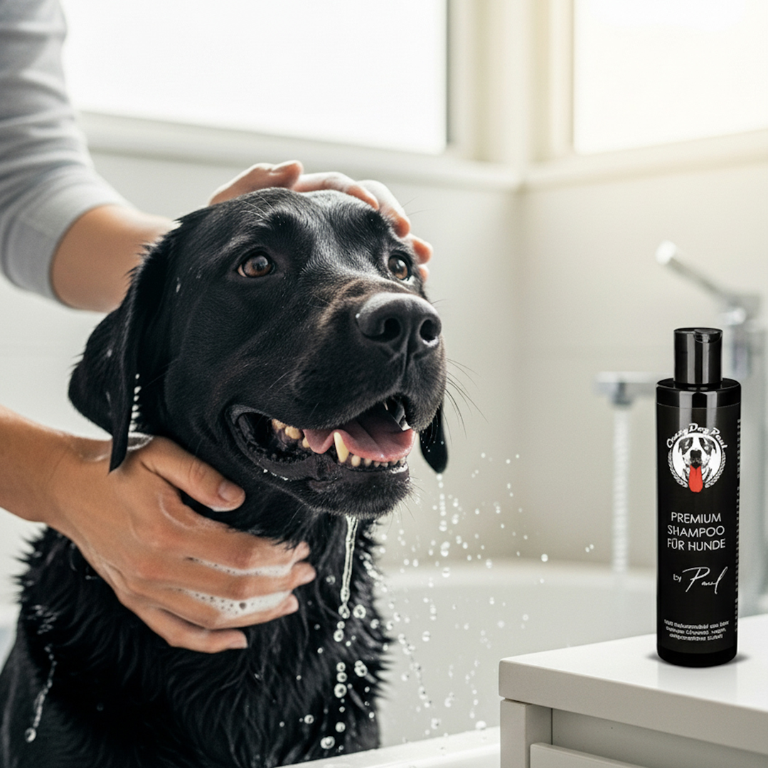 Crazydogpaul natürliches Hundeshampoo mit Olivenöl