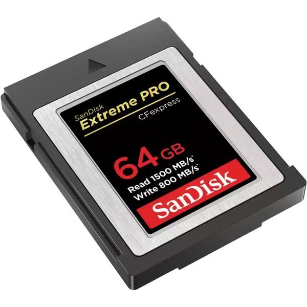 Tarjeta_CFexpress_Extreme_Pro_64GB, scatto digital solutions, alquiler de material digital para fotografia, madrid, españa