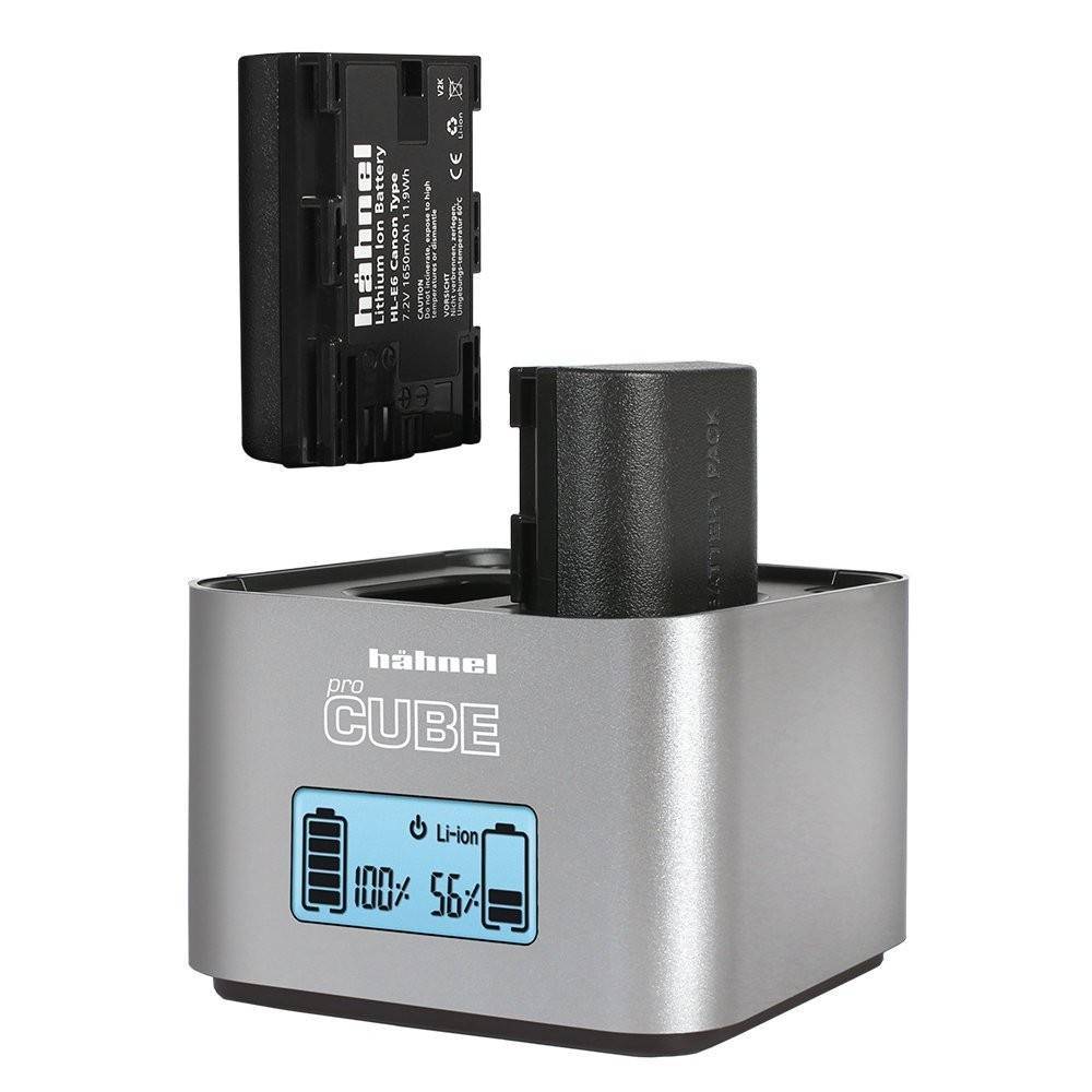 Cargador Hahnel Procube 2 Dual Canon, scatto digital solutions, alquiler de material digital para fotografia, madrid, españa