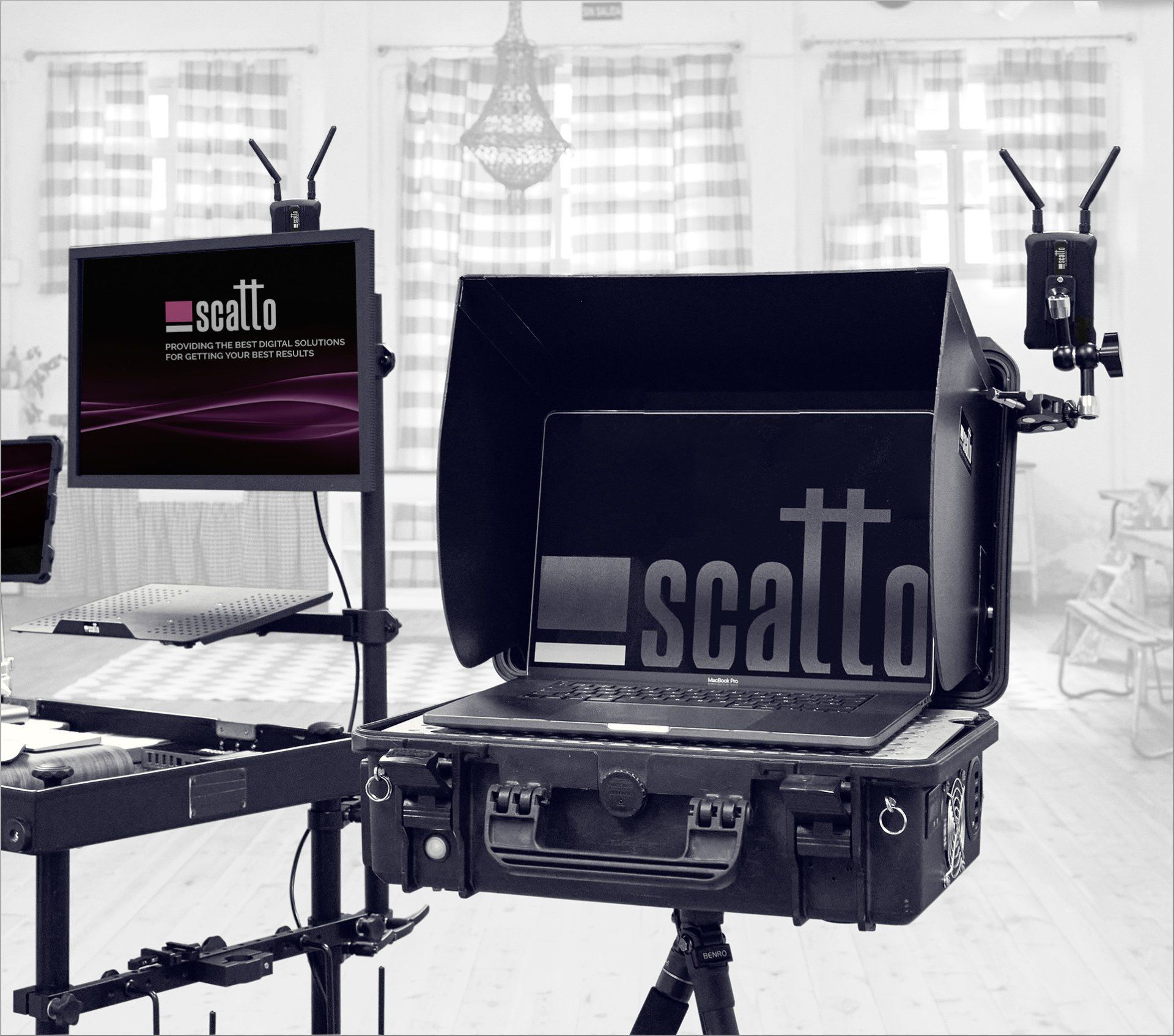 Scatto Digital Solutions-Monitores Eizo-Screens on set-Digital Tech & Rental Digital-Madrid-Spain