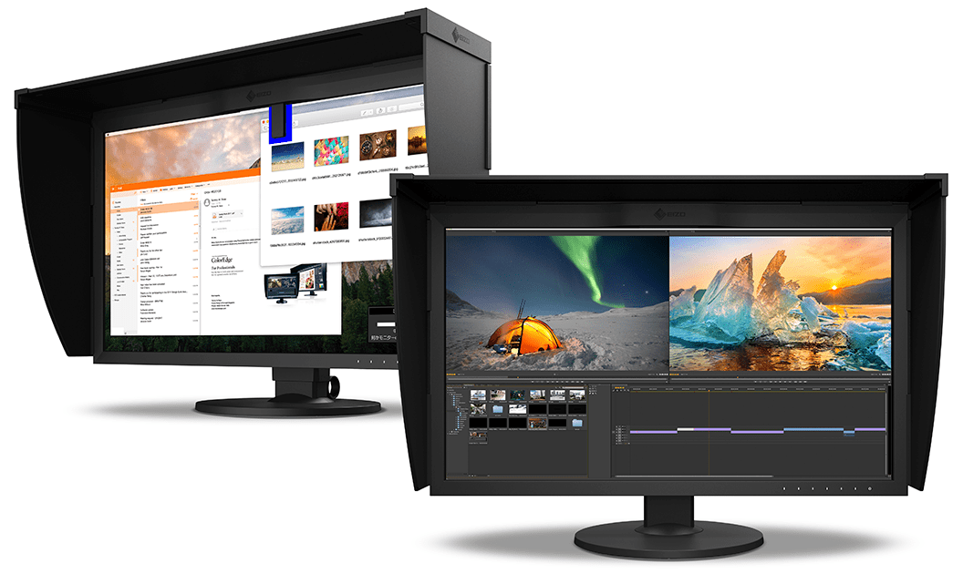 Scatto Digital Solutions-Monitores Eizo-CG279X-Screens on set-Digital Tech & Rental Digital-Madrid-Spain