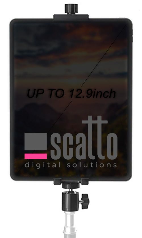 Scatto Digital Solutions-Carcasa-Ligera-Ajustable-iPad-Rental-Madrid-Spain