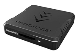 Scatto Digital Solutions-prograde_lector_cf_express_XQD_reader-photography digital technician-digital equipment rental for photography-Madrid-Spain