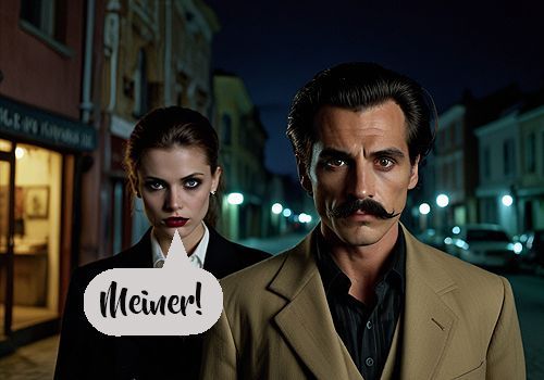 Diese Hexe gibt Sicherheit.