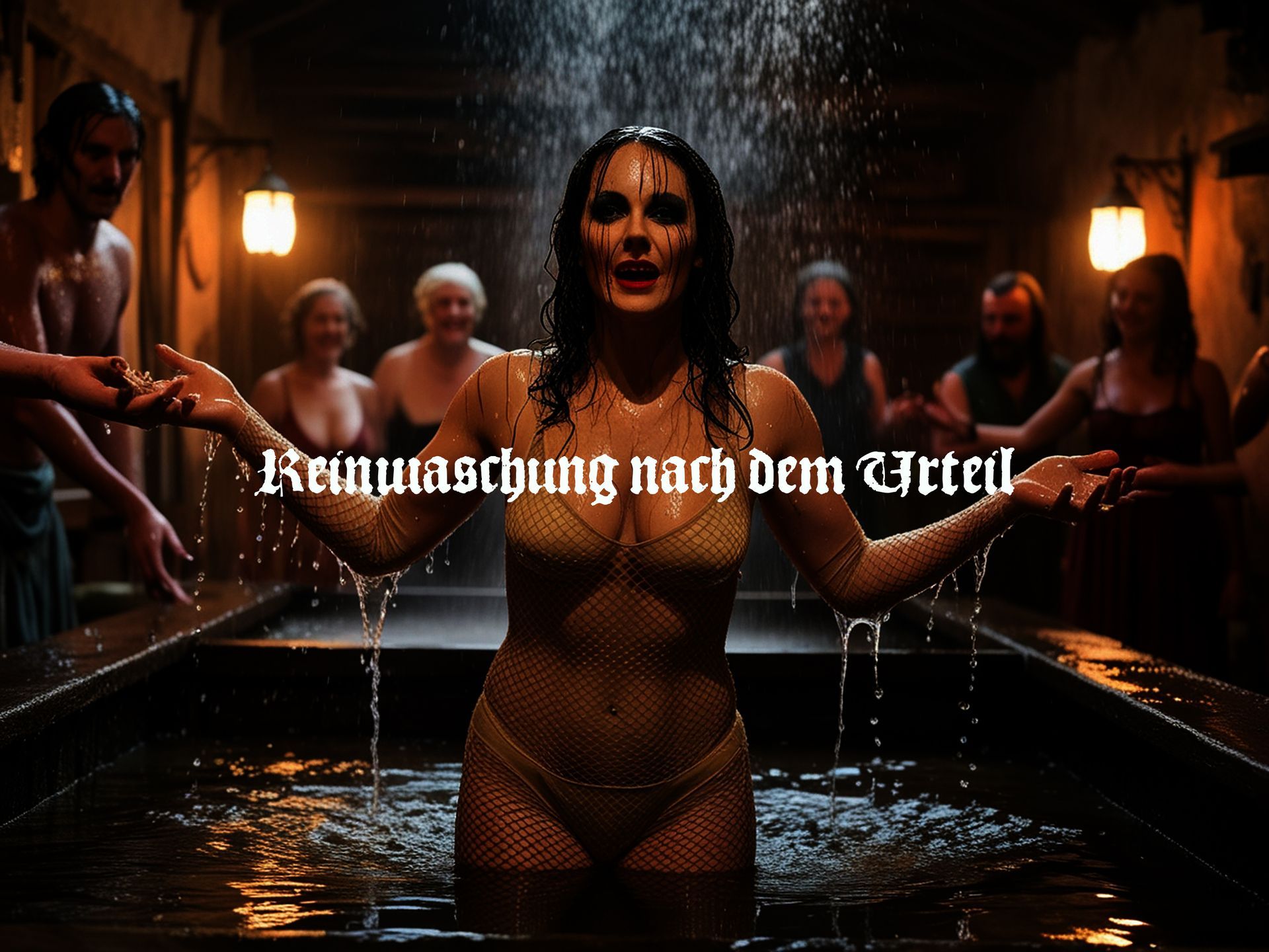 Dies wird er nicht vergessen! 1 Jahr Verbannung... Eine Hexe bei der Reinwaschung, der Sittentaufe, ein Ritual aus dem Mittelalter! Hexen & Zauberer im ländlichen Raum Dresden & Pirna (Gedankenreisen)