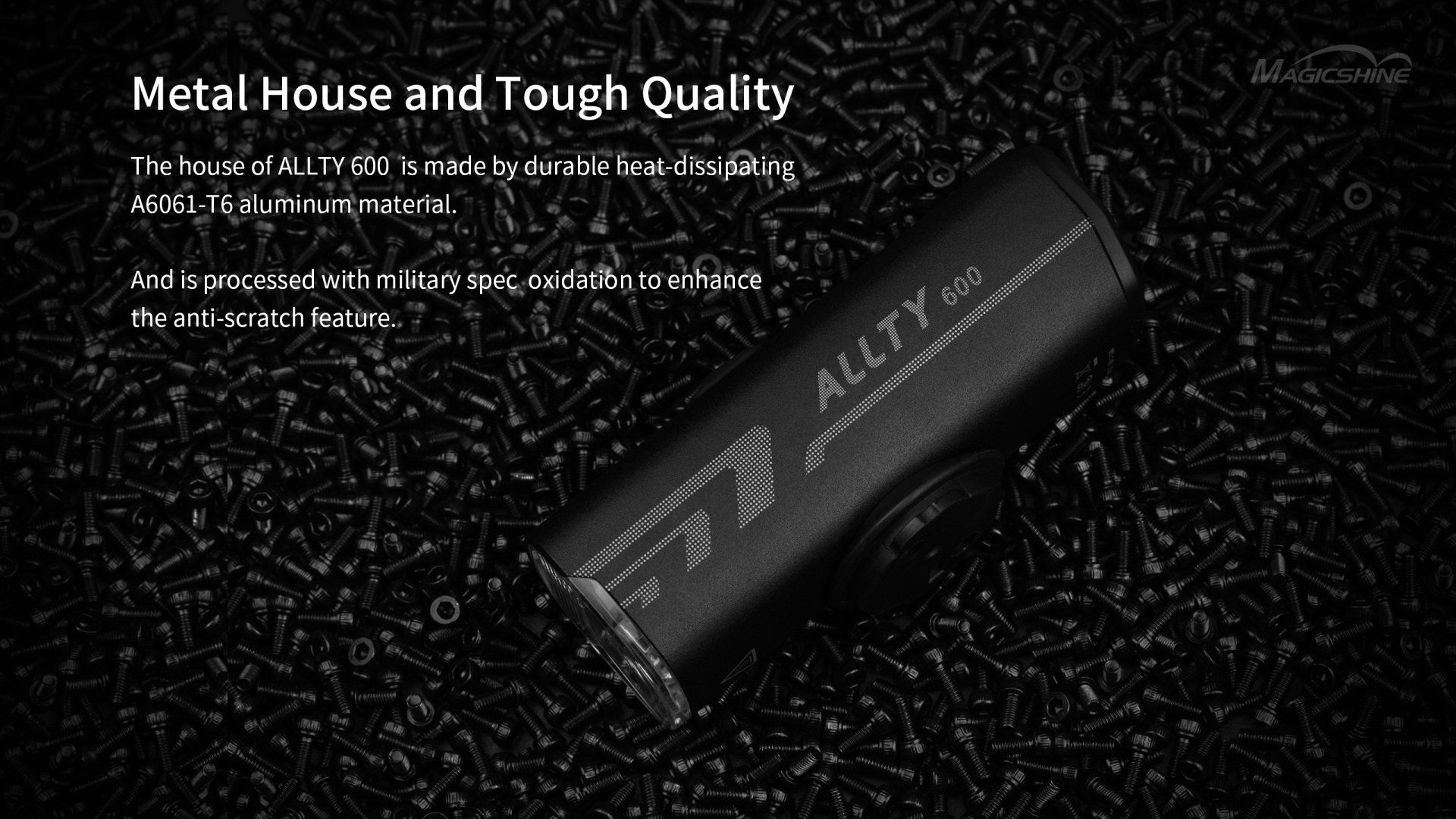 Magicshine Allty 1000 Helmlampe mit sehr geringem Gewicht, federleicht