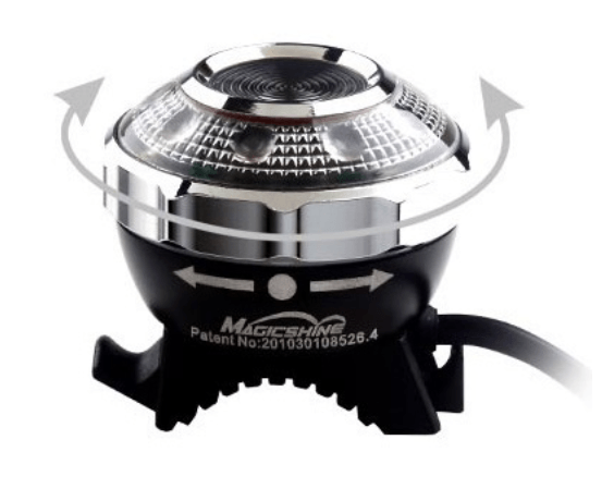 Magicshine MOH 15 Stirnlampe mit Kopfband und 400 Lumen