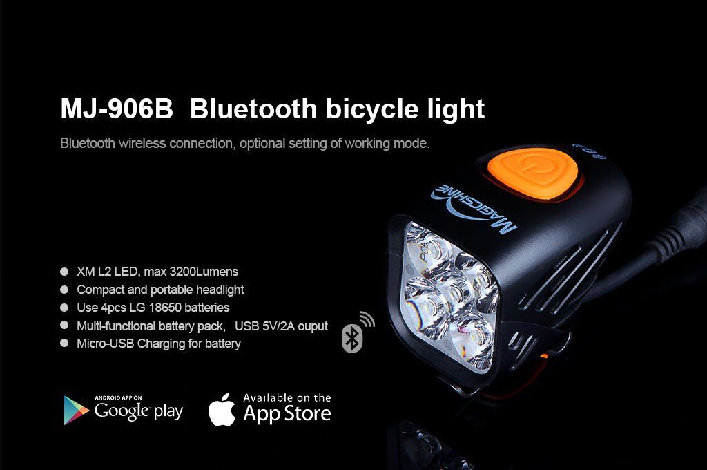Magicshine Helmlampe MJ 906 mit Bluetooth Funktion