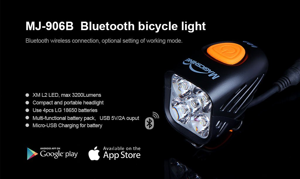 Magicshine Helmlampe MJ 906 mit Bluetooth Funktion