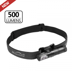 Magicshine MOH 25 Stirnlampe mit Kopfband und 500 Lumen