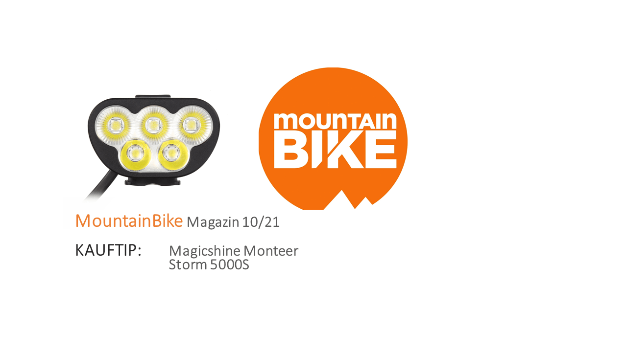 Magicshine extrem leistungsstarke LED Helmlampe Monteer 6500 mit 6500 Lumen & Spaziergänger durch den Wald