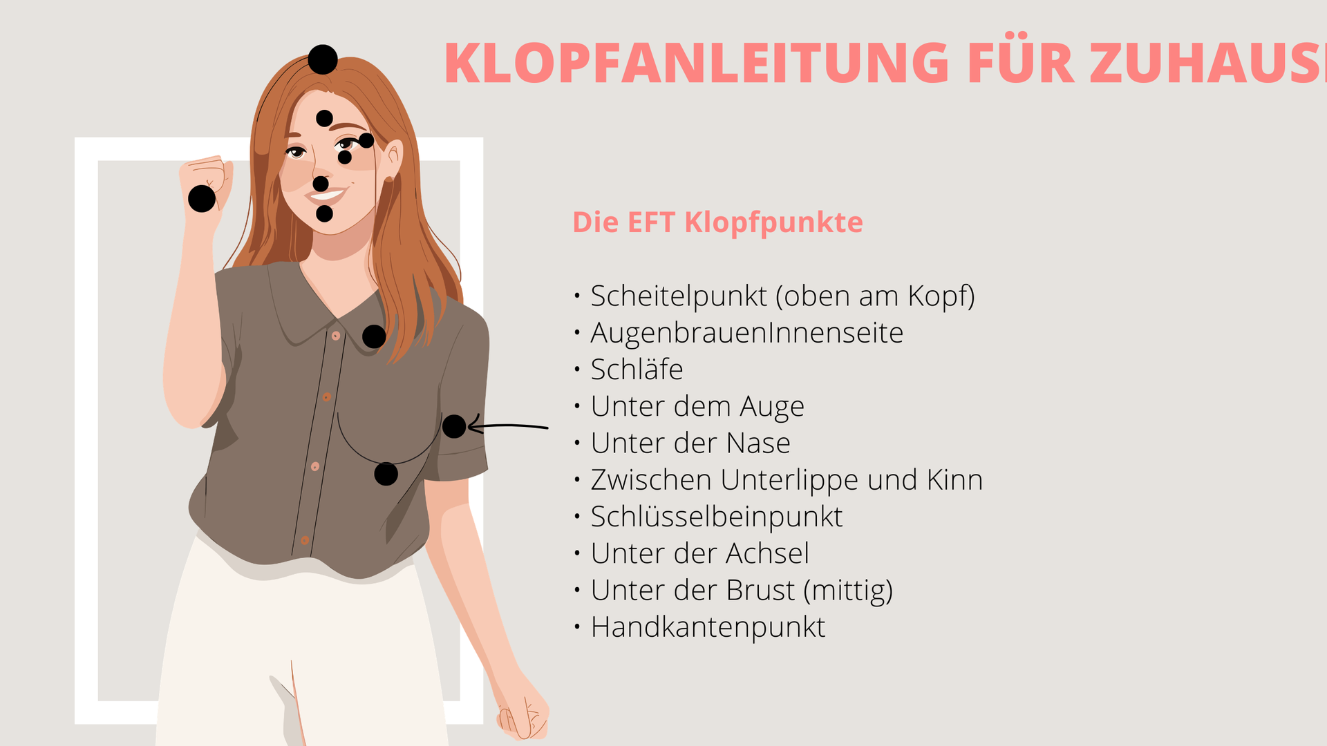 Was ist EFT Klopftechnik einfach erklärt | Sandra Kubig