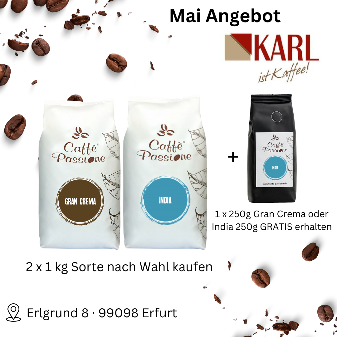 Caffè Passione 2 + 1 Angebot