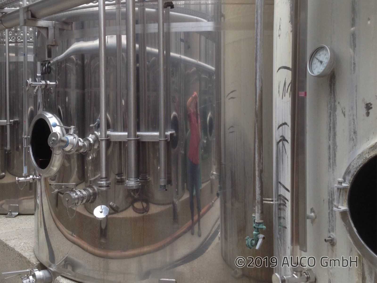 Nach Reinigung mit AUCO CHROM - G