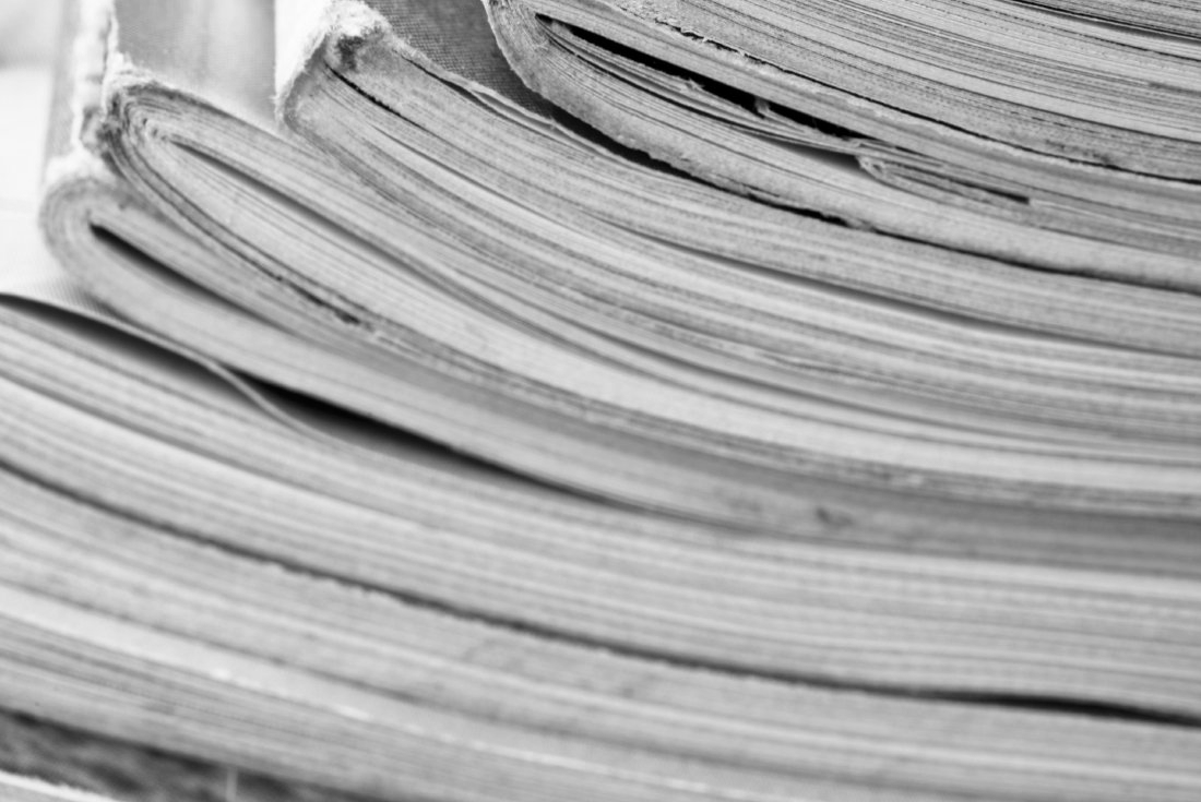 Zeitungen Zeitungsanzeige