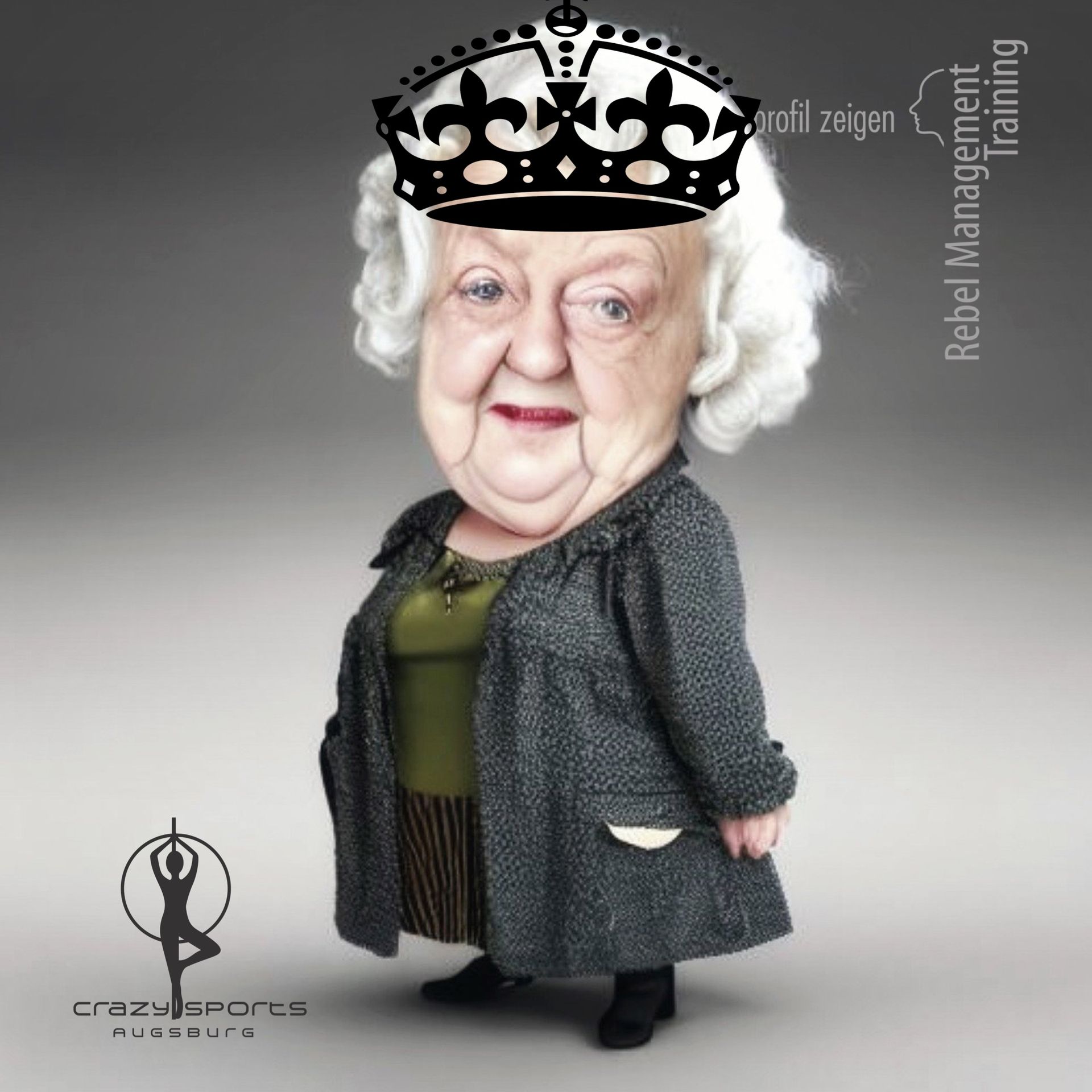 Bild Miss Marple mit Miss-Krone