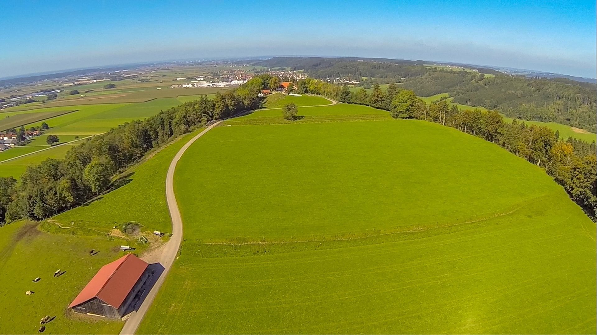 Fliehburg Ittelsburg, Luftbild