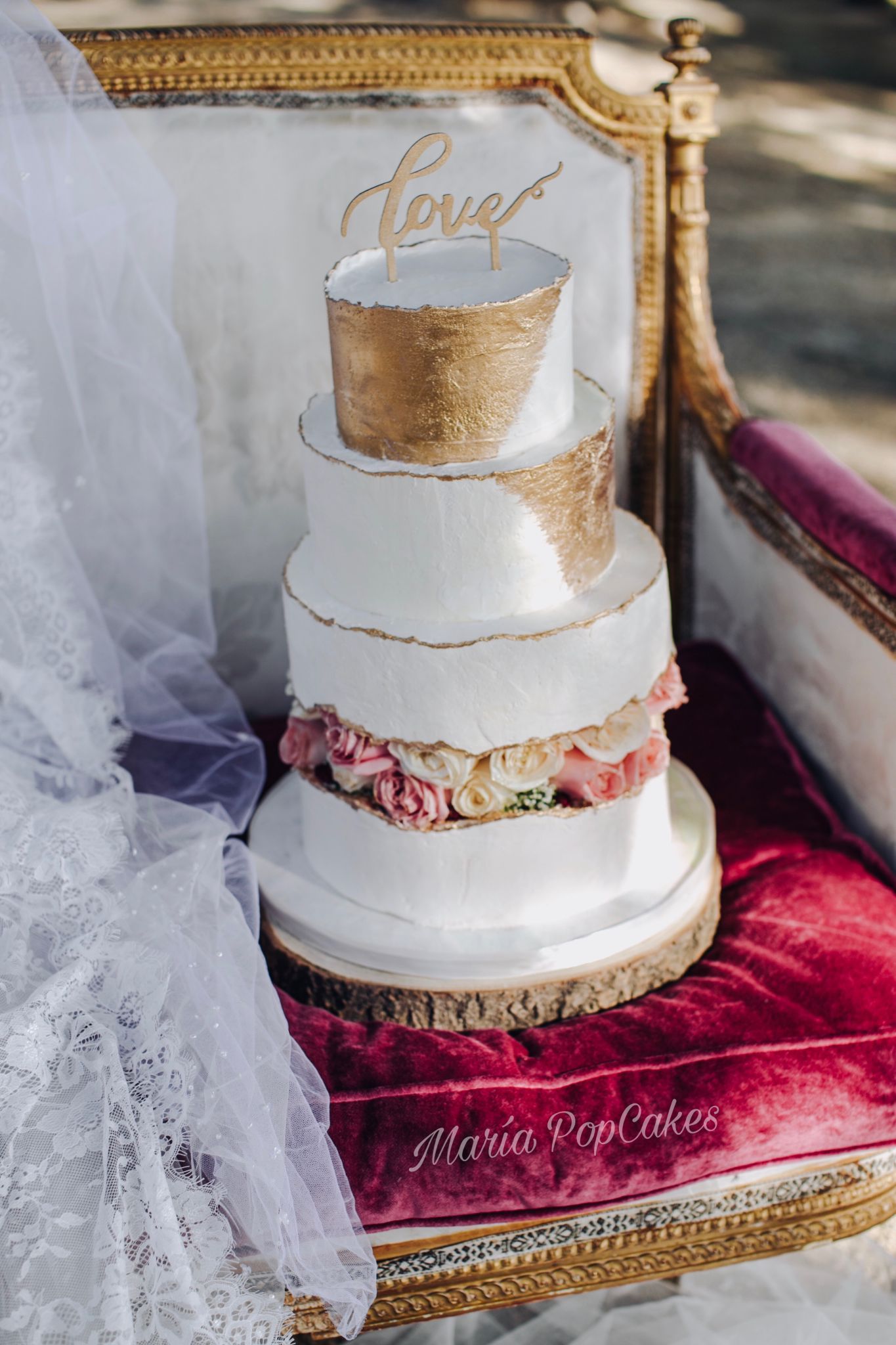 Tartas de boda Maria PopCakes