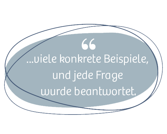 Teilnehmer sagen über die QMP Seminare