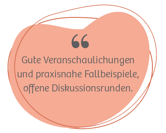 Teilnehmer loben praxisnahe Diskussionen