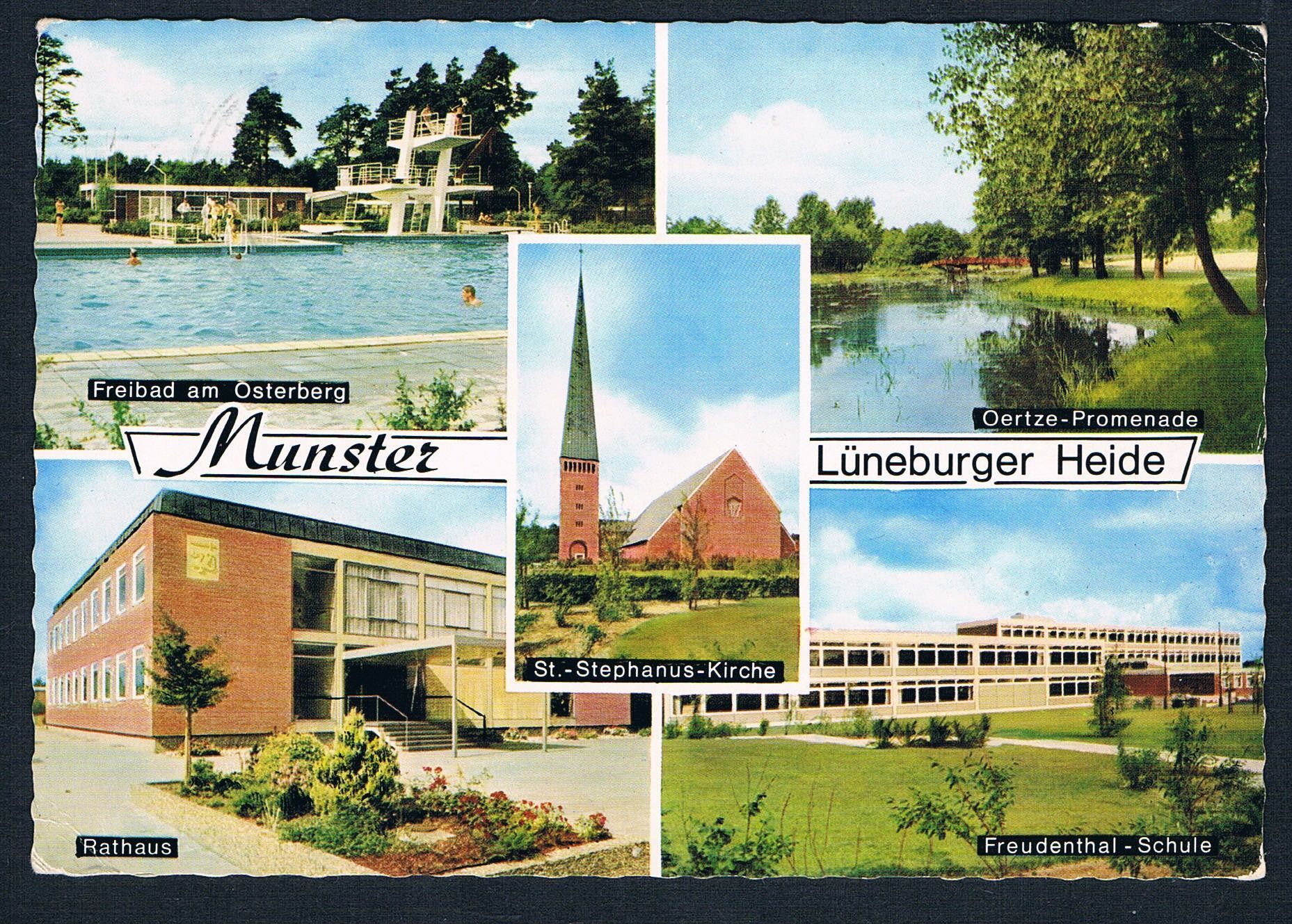 1972 Munster Örtze - Mehrbildkarte