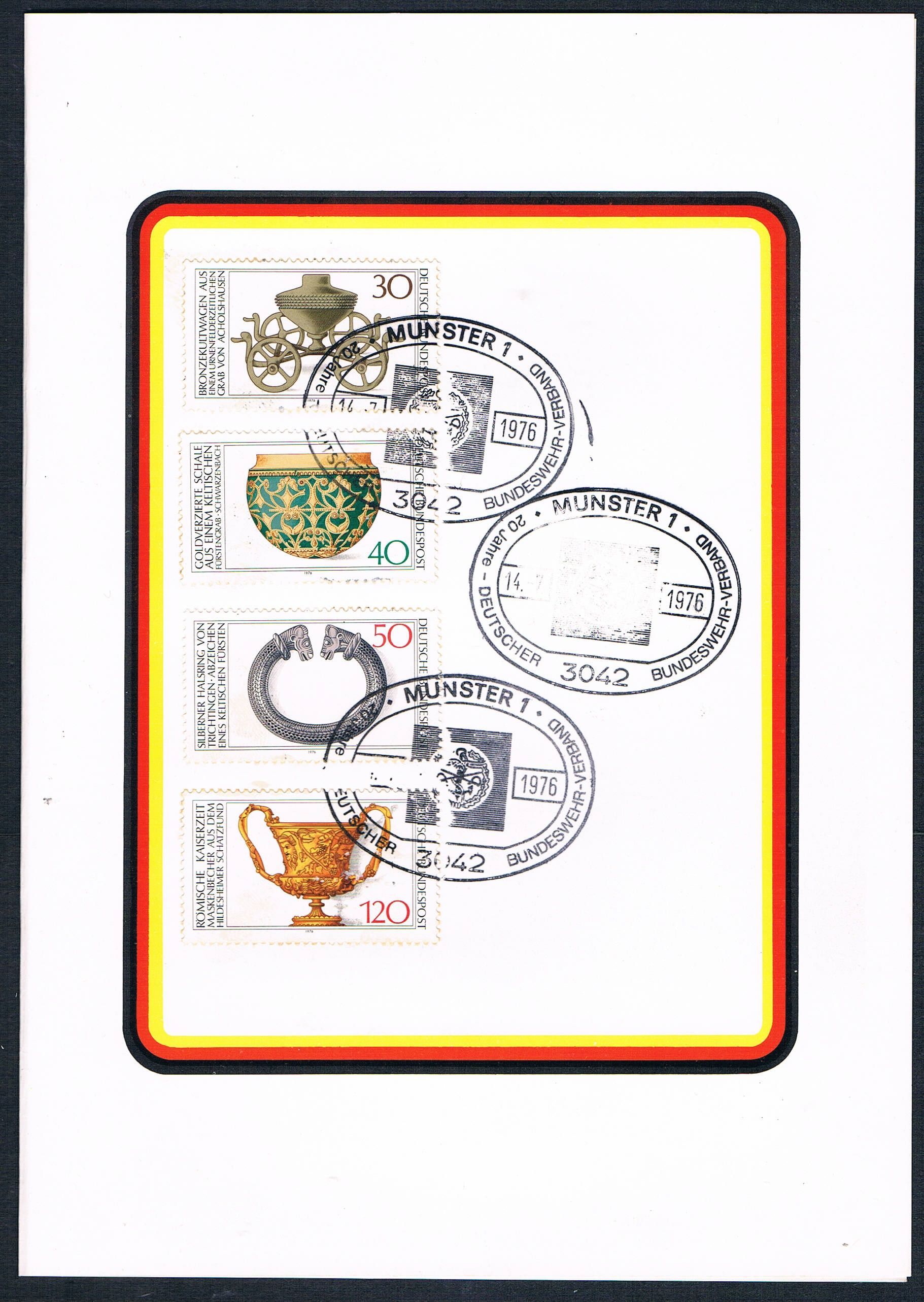 Aus der Jubiläums-Klappkarte 1976