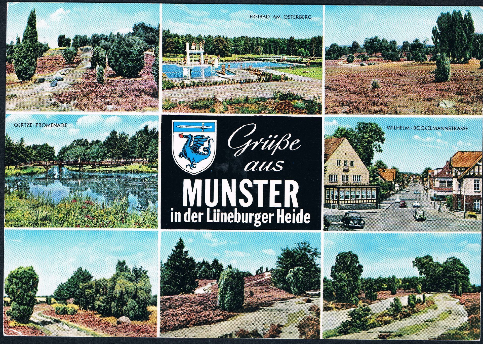 1978 Munster Örtze - Mehrbildkarte