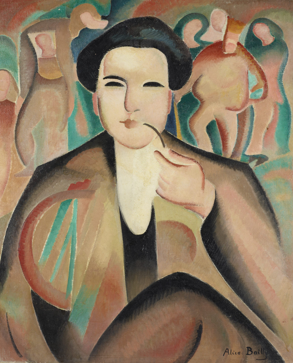 Alice Bailly : portrait d’Arthur Honegger au « Roi David », 1921-1922 © Musée cantonal des Beaux-Arts de Lausanne Portrait d’Arthur Honegger