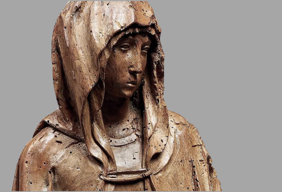 Vierge du Calvaire, 1500-1533. RMN-Grand Palais (musée du Louvre) / Thierry Ollivier Vierge en bois