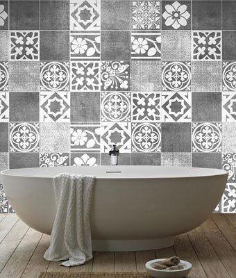 Exemple de salle de bain moderne. Photo non contractuelle