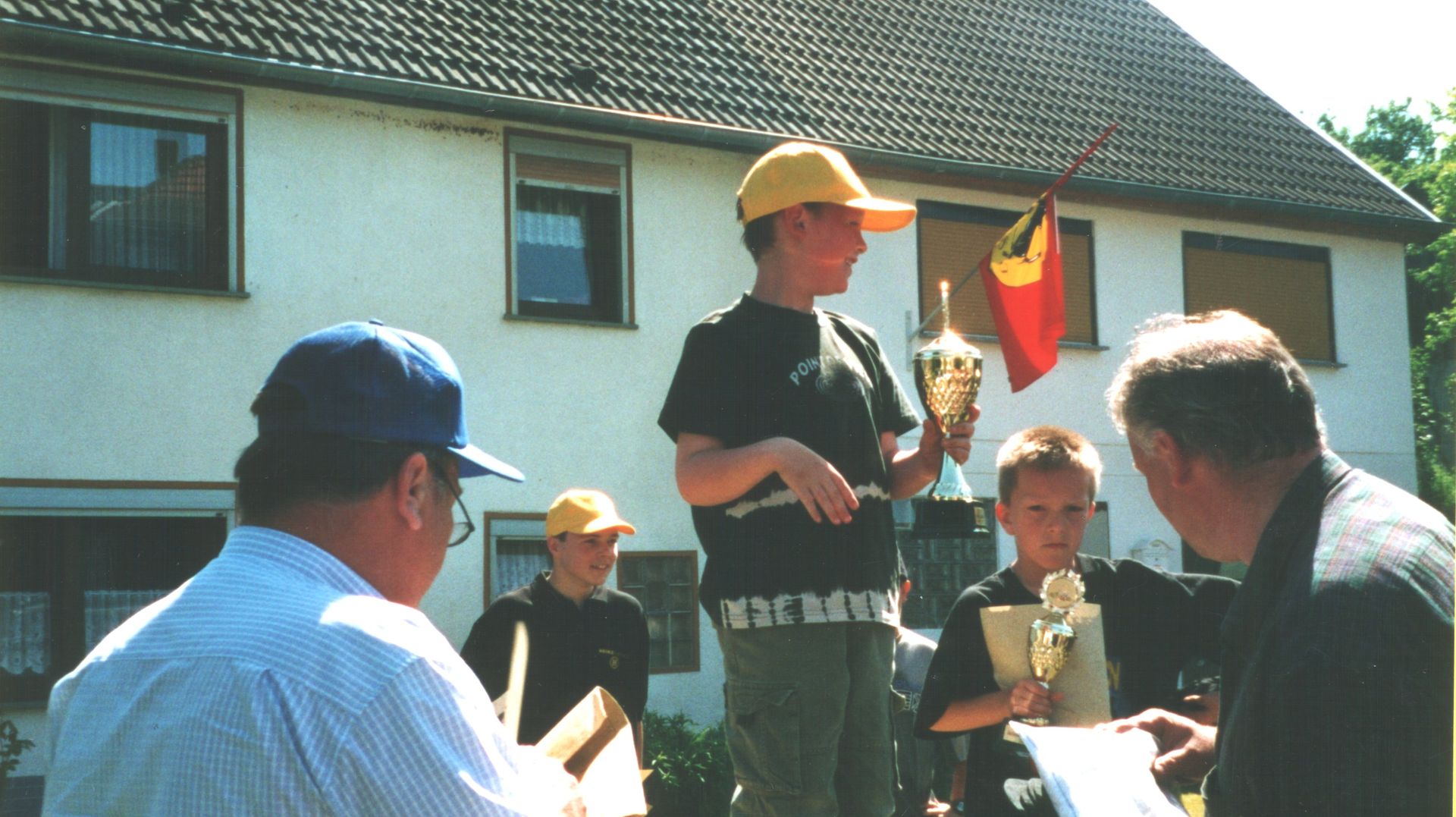 Die Siegerehrung der Klasse 2 Die Siegerehrung der Klasse 2
