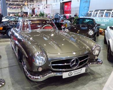 300 SL Flügeltürer 1956 MB Club Kuwait 300 SL Flügeltürer, Baujahr 1956 vom MB Club Kuwait