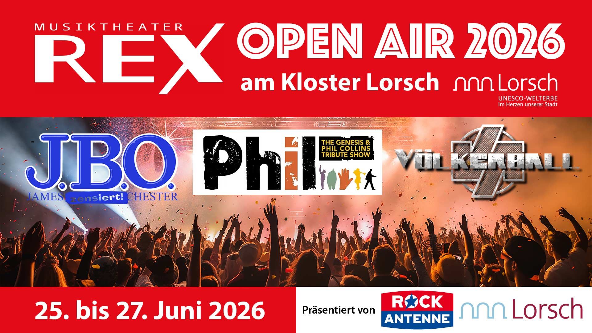 REX Open Air am Kloster Lorsch