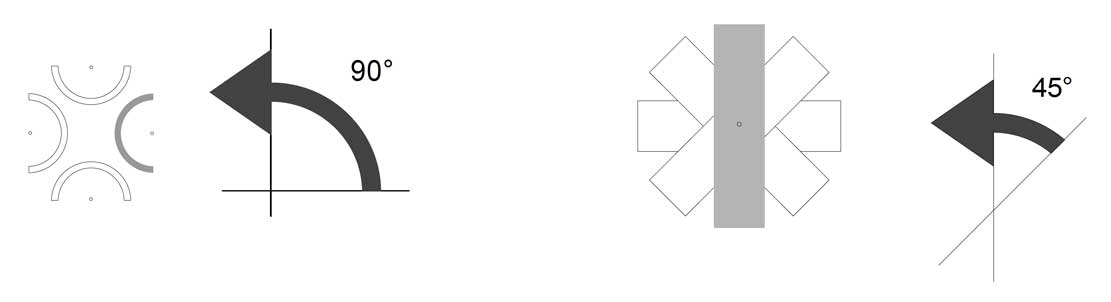 Regel 1 zu einem Beispiel der Generativen Kunst Abbildung zu Regeln der Generativen Kunst