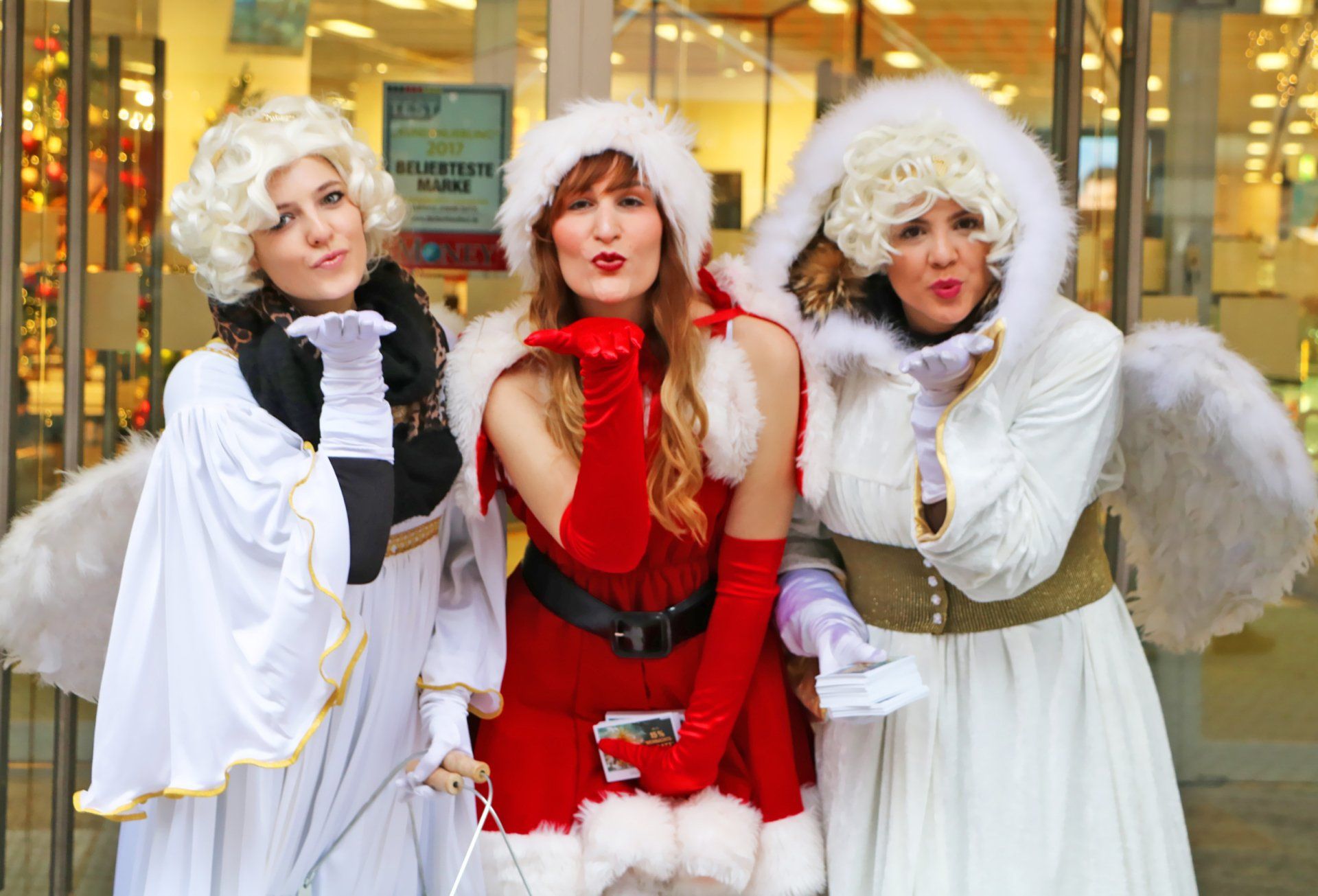 Candy Stars Modelagentur Nürnberg Galeria Kaufhof Weihnachtspersonal